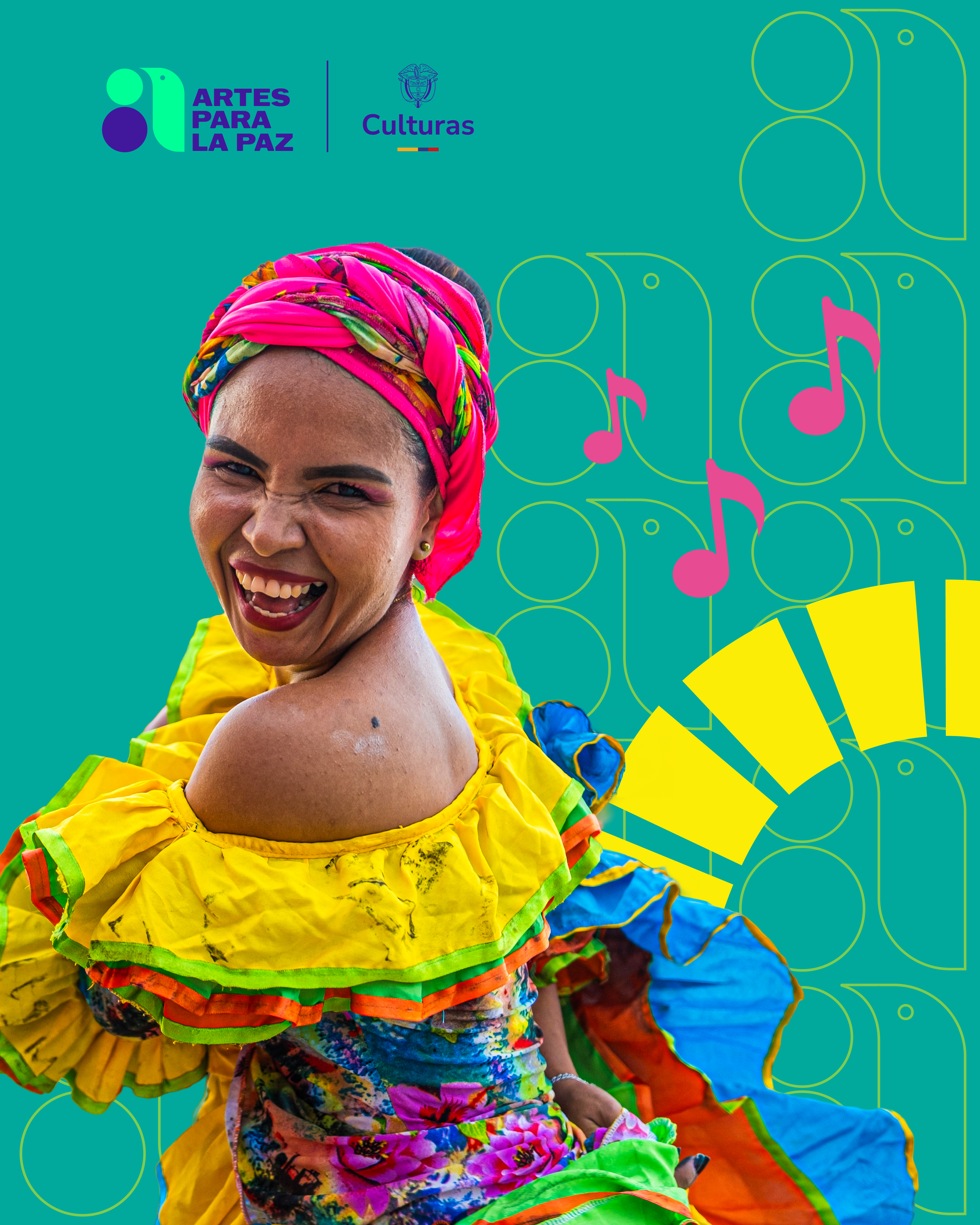 Infografía Artes para la Paz - Dotaciones artísticas